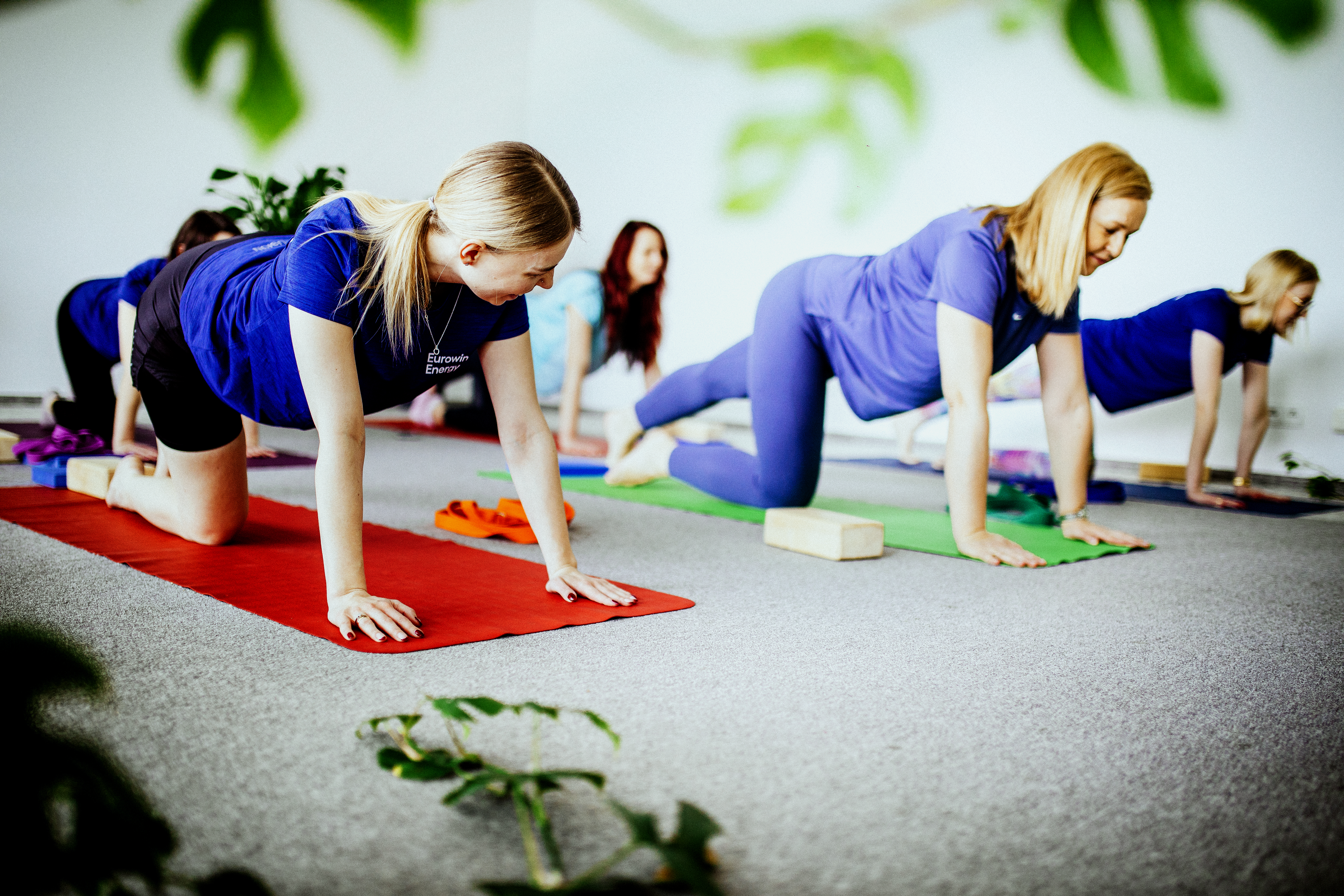 <p>An active workplace</p>